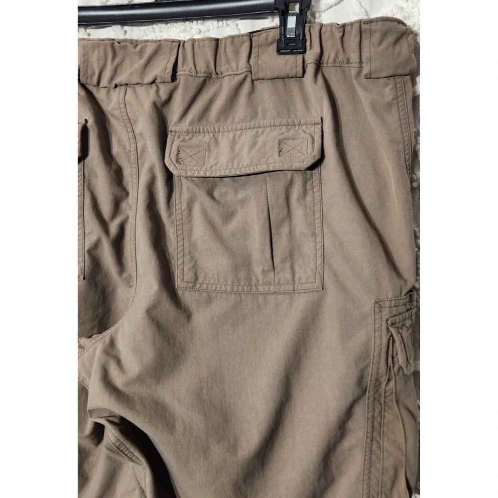 Duluth Trading Mens Cargo Pants Size XXL Khaki Workwear‎ Outdoor Relaxed